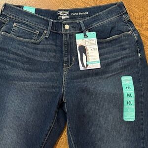 Levi's Women's Dark Blue Straight Leg Jeans